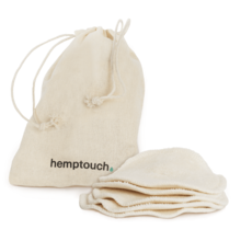 HempTouch - Wiederverwendbare Wattepads