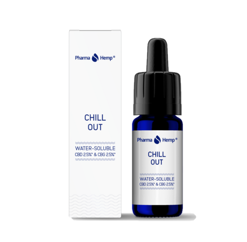 PharmaHemp™ CBD & CBG Chill Out - Wasserlösliche Tropfen