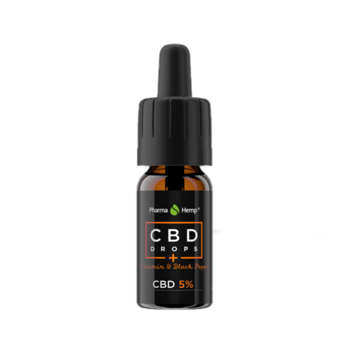 CBD Drops Curcumin & Black Pepper