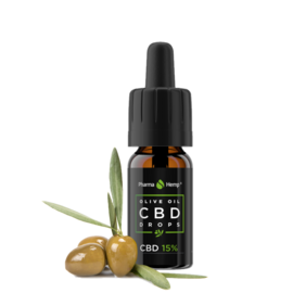 Picture of CBD Drops Olive Oil 3 - 15%